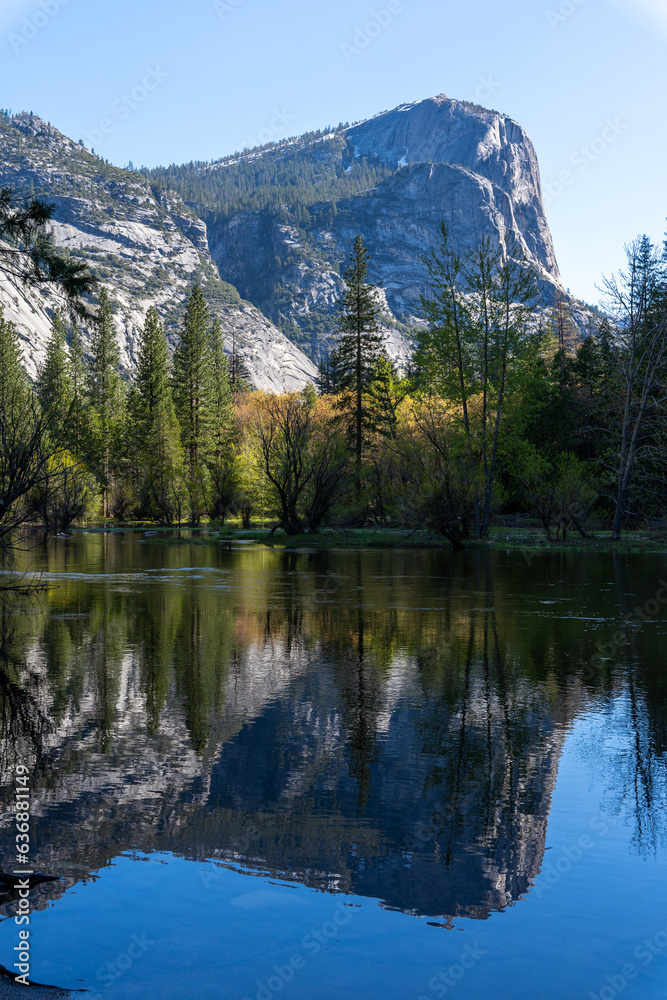 Yosemite, Spring Colors at Mirror Lake