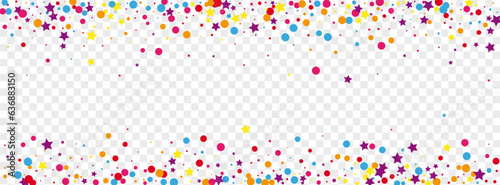 Multicolored Dot Background Transparent Vector. Circle Shrovetide Illustration. Rainbow Congratulation. Bright Round Festival. Element Event Card.