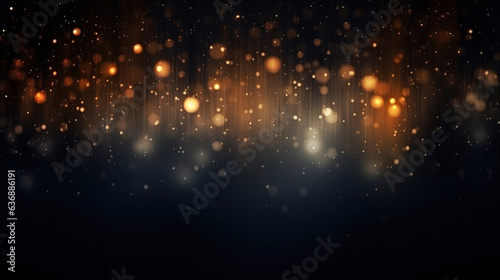 Glittering blurred Lights background.Generative Ai © Shades3d