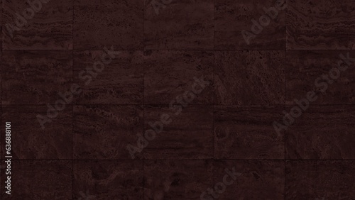 Tile texture dark brown background photo