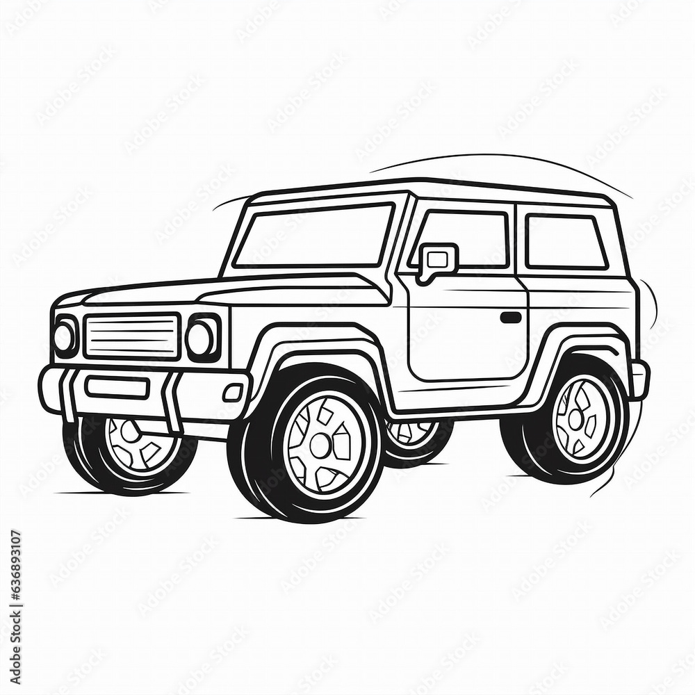  Zeichnung/ Bilder zum Ausmalen Stock Illustration 