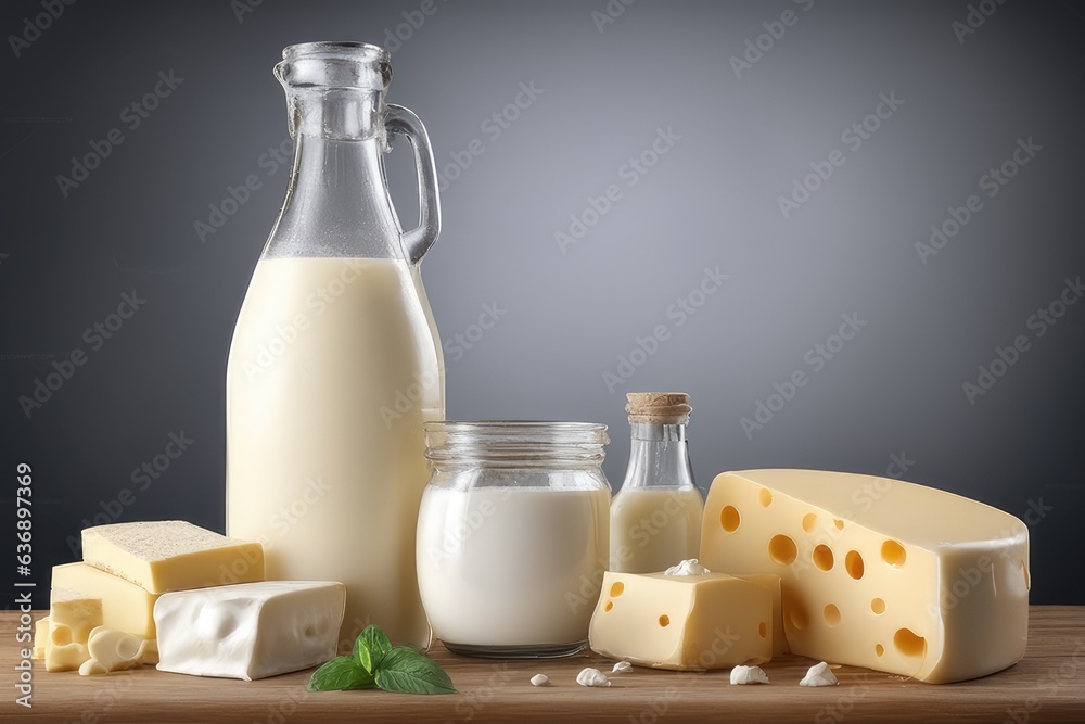 dairy products and milk dairy products and milk