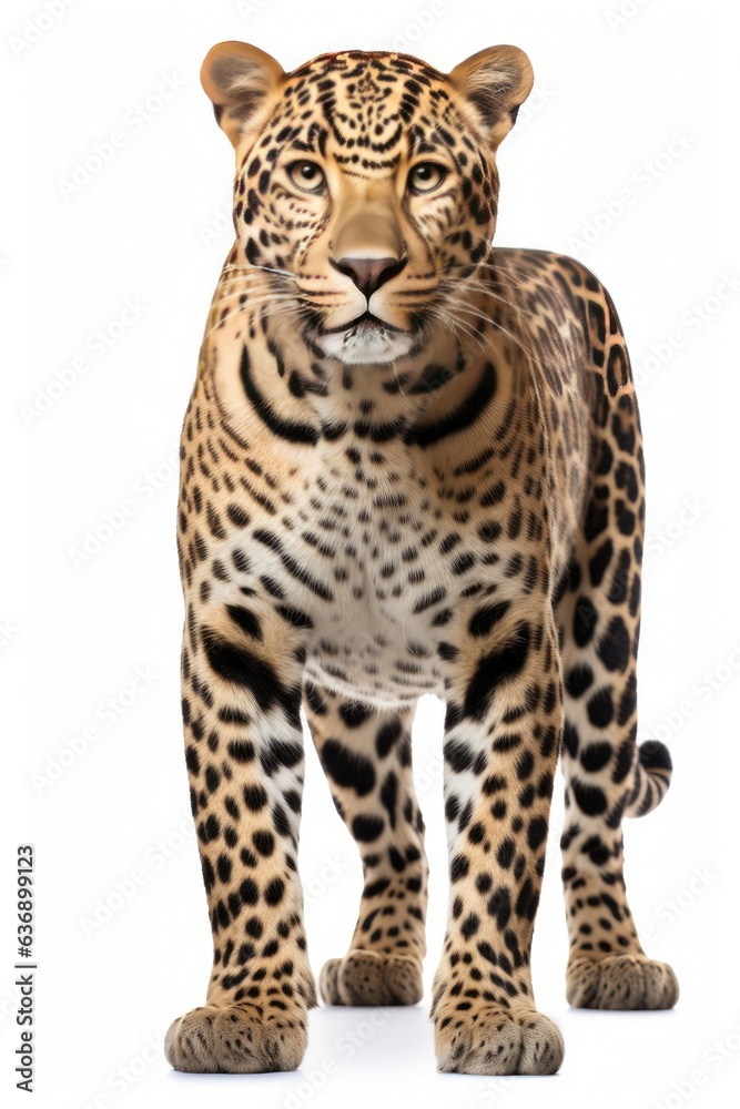 Obraz premium Image of leopard standing