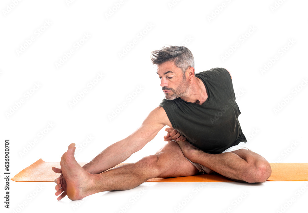 Fototapeta premium hatha yoga asana