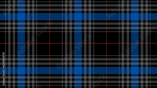 Background in blue, grey and black checkered