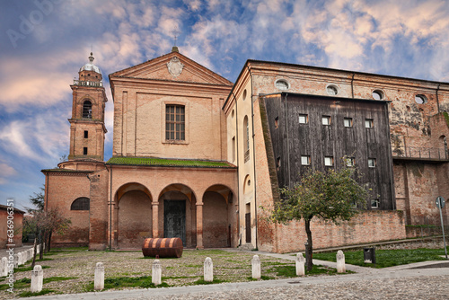 Bagnacavallo, Ravenna, Emilia-Romagna, Italy: the ancient church and convent of Saint Francis photo