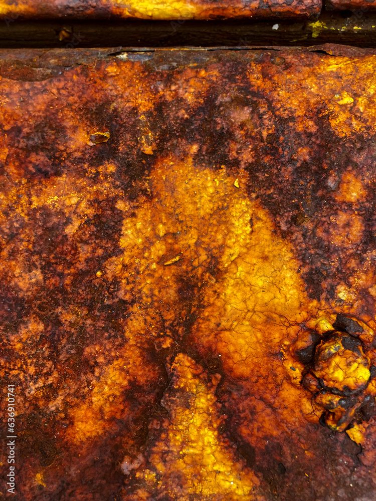 rusty yellow metal background for design rusty yellow metal background for design