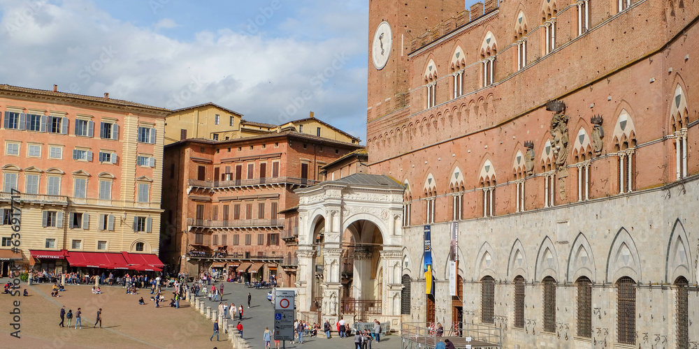 Siena in der Toskana - Italien