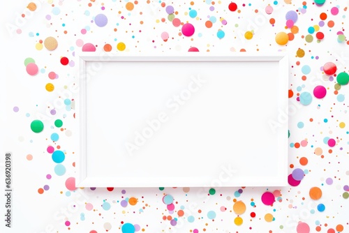 Mockup photo frames, Empty abstract shape framing for your design. template for picture, painting, poster, lettering or photo gallery