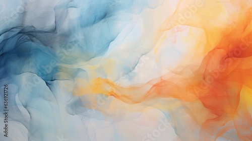 Abstract colorful painting on canvas background, Generative AI