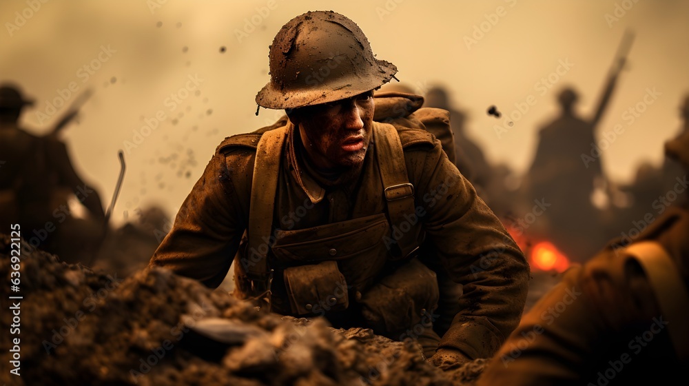 portrait of a soldier portrait of a soldier