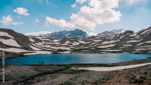 lake in the mountains