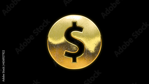 Currency symbols signs icons background gold golden