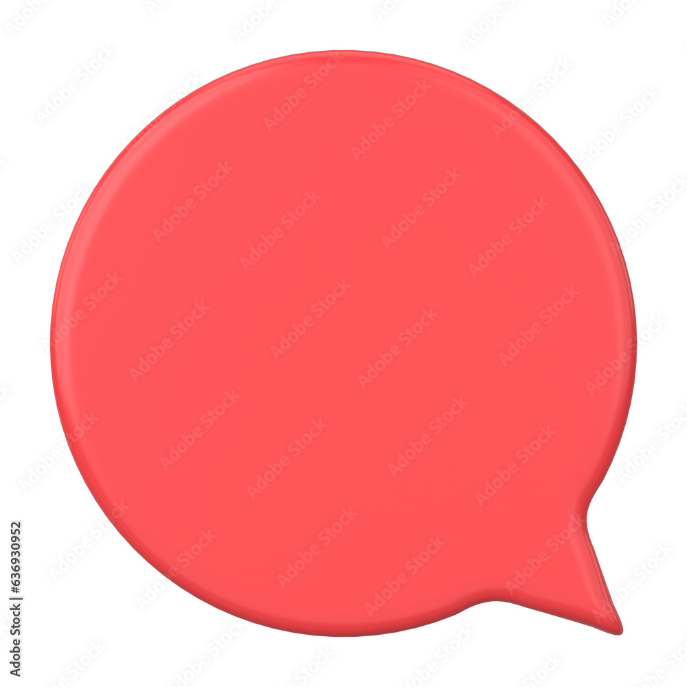 Speech bubble. Chat bubble. 3D illustration. Speech bubble. Chat bubble. 3D illustration.