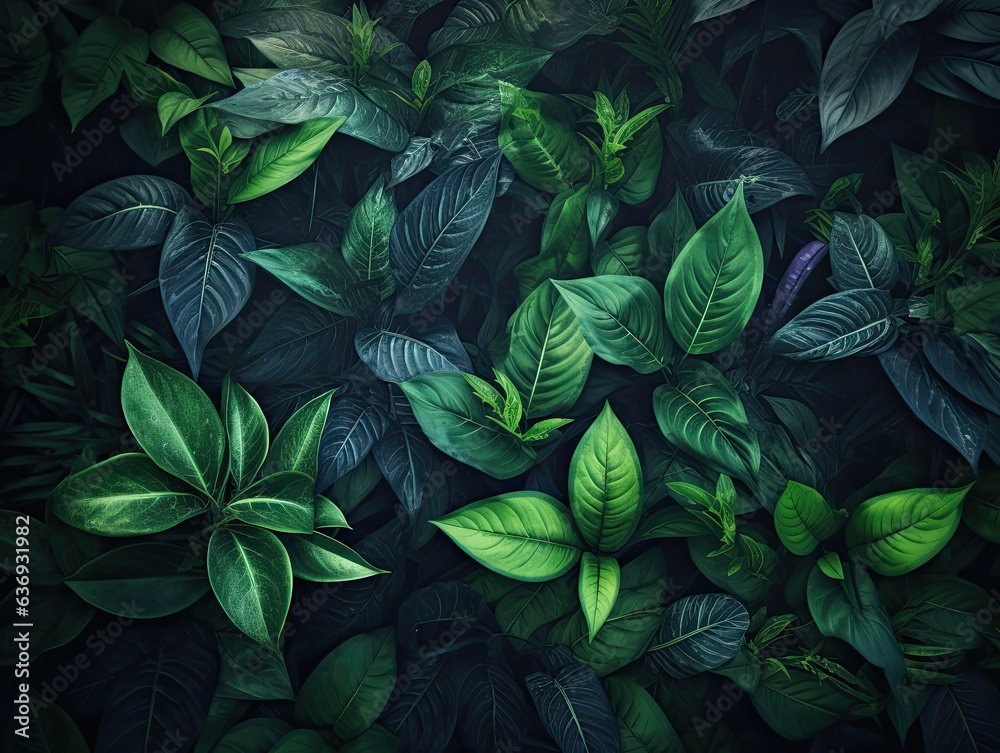 green leaves background green leaves background