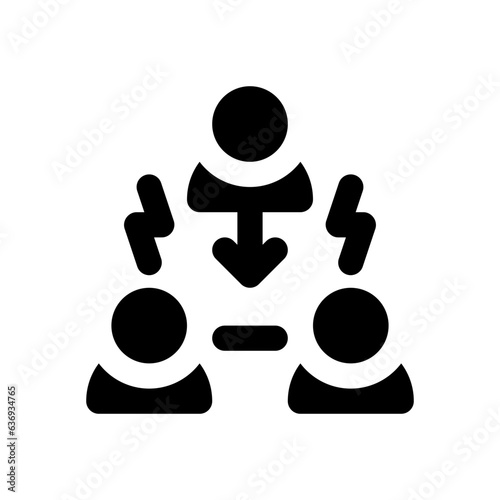 intermediary glyph icon