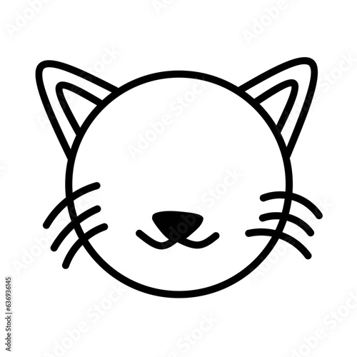 Cute Cat Lineart