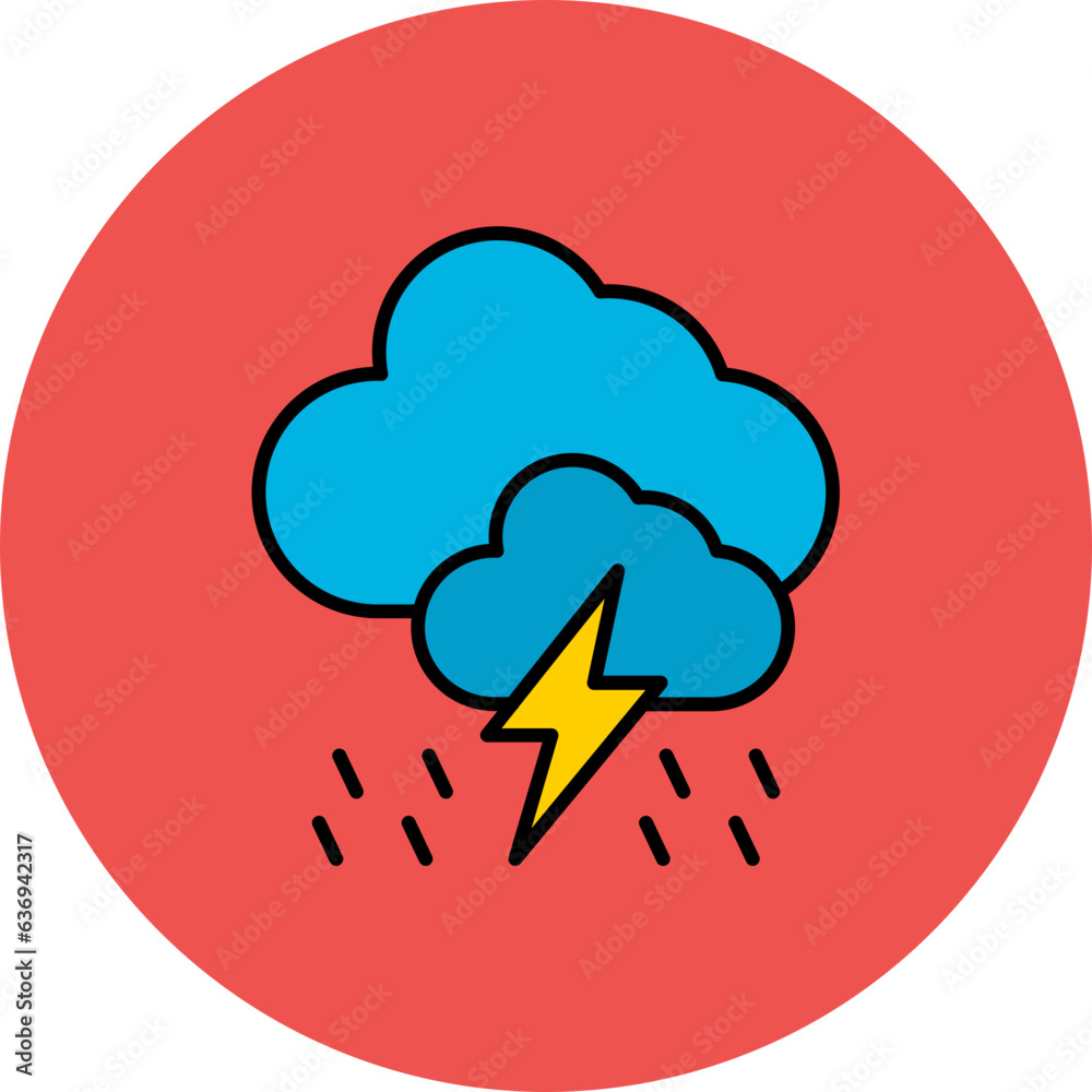 Rain Storm Icon