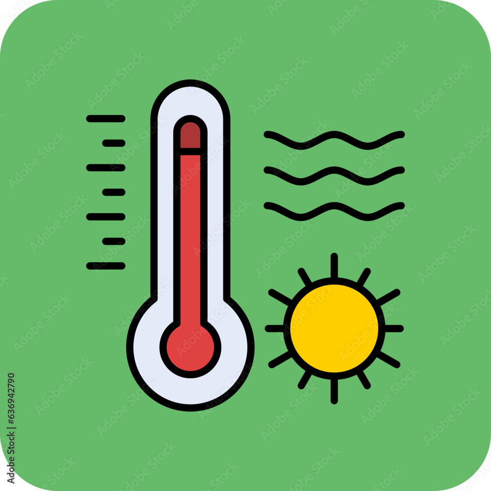 Heat Waves Icon