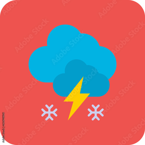 Snow Storm Icon