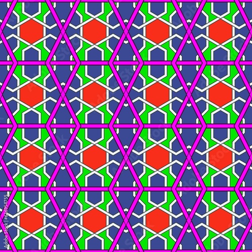 seamless pattern  ethnic patttern  fabric 