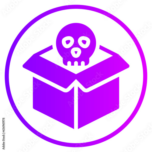 box gradient icon