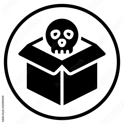 box glyph icon