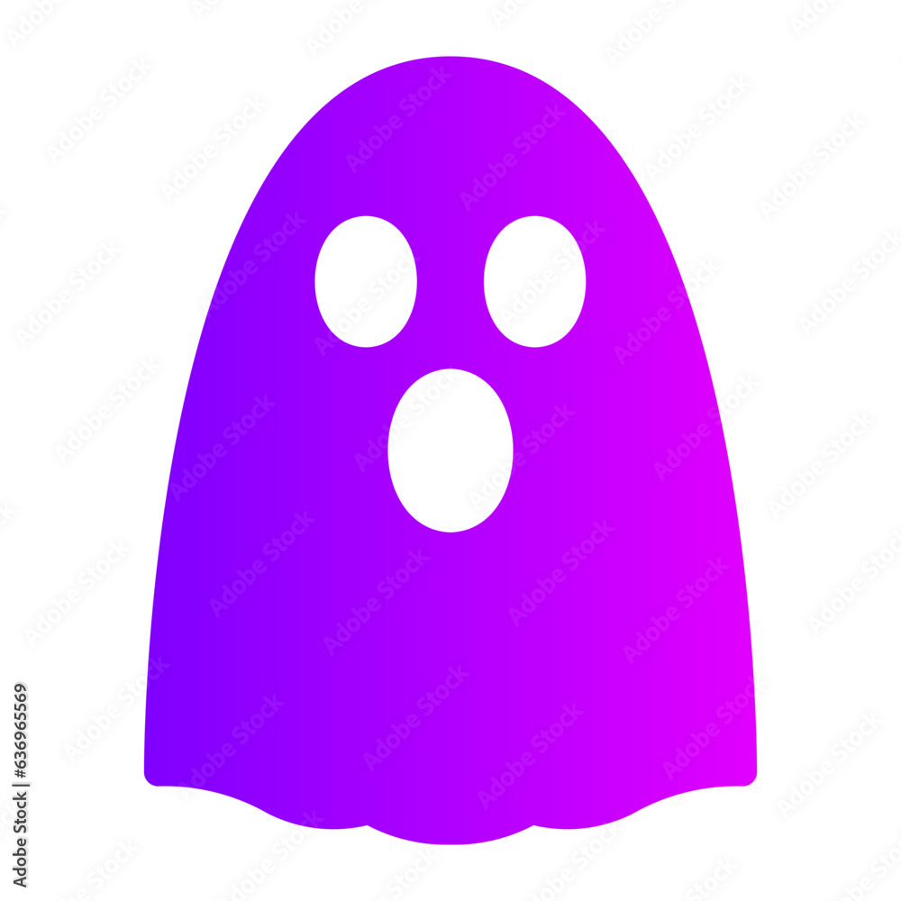 ghost gradient icon ghost gradient icon