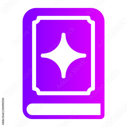 spell book gradient icon