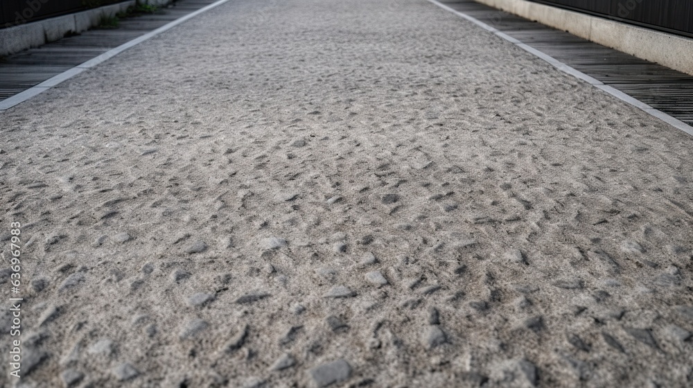 Fototapeta premium Slightly Gritty Rough Concrete Sidewalk Texture, Urban Texture and Authentic Grit