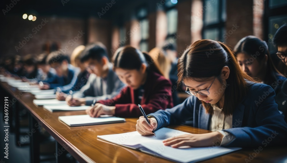 exam student , learn at classroom exam student , learn at classroom