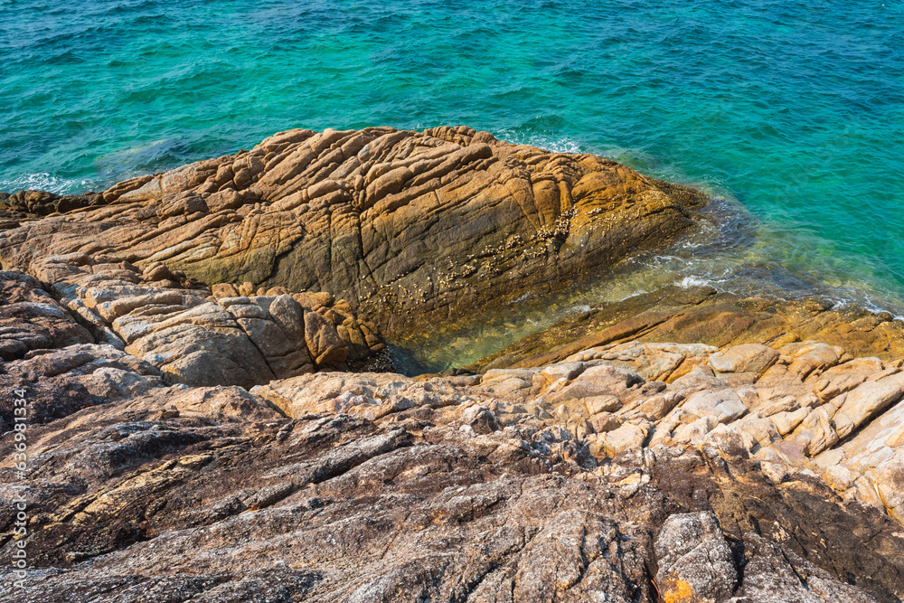 Rocks and turqioise sea waters of Koh Lipe Island, Thailand