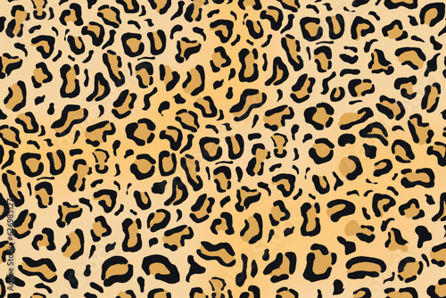 Vector illustration of a background with jagged tiger skin pattern, geometric, without continuity.