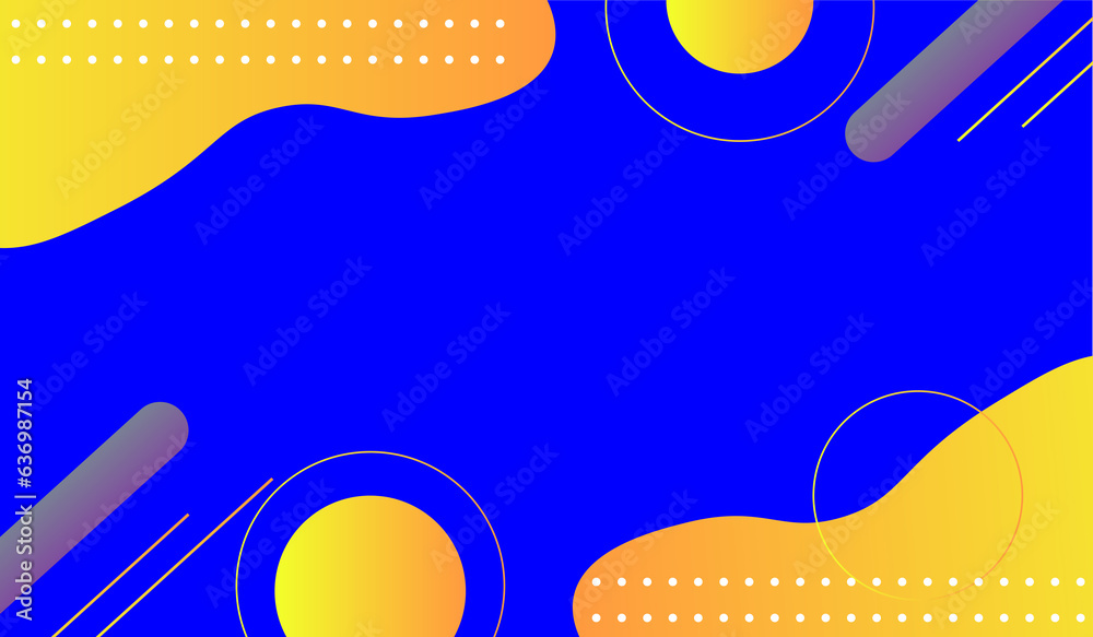 Blue abstract background design use for banner template poster promotion and presentation
