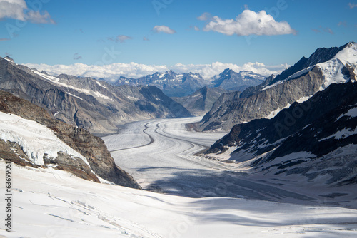 Aletschgletscher vom Jungfraujoch