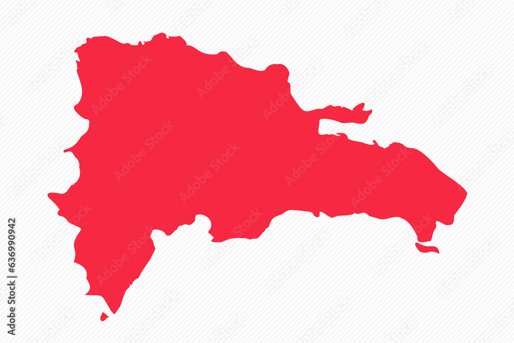 Abstract Dominican Republic Simple Map Background Abstract Dominican Republic Simple Map Background