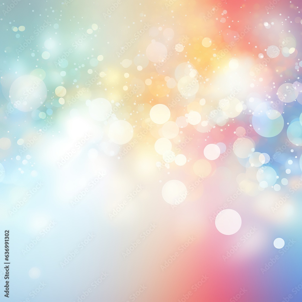 Soft colored Blur bokeh background. Abstract defocused summer bokeh background.