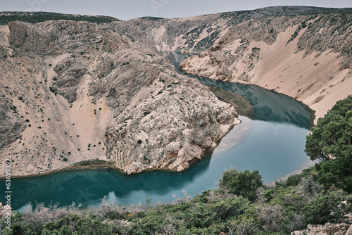 Winnetou canyon, Zrmanja, Croatia