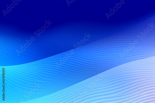 Abstract blue background with wavy lines. 3d rendering, 3d illustration.