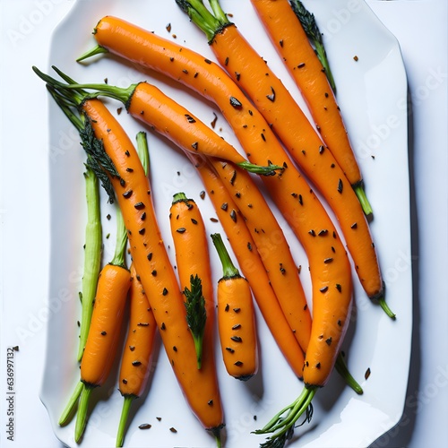 carrot on a wooden cutting board