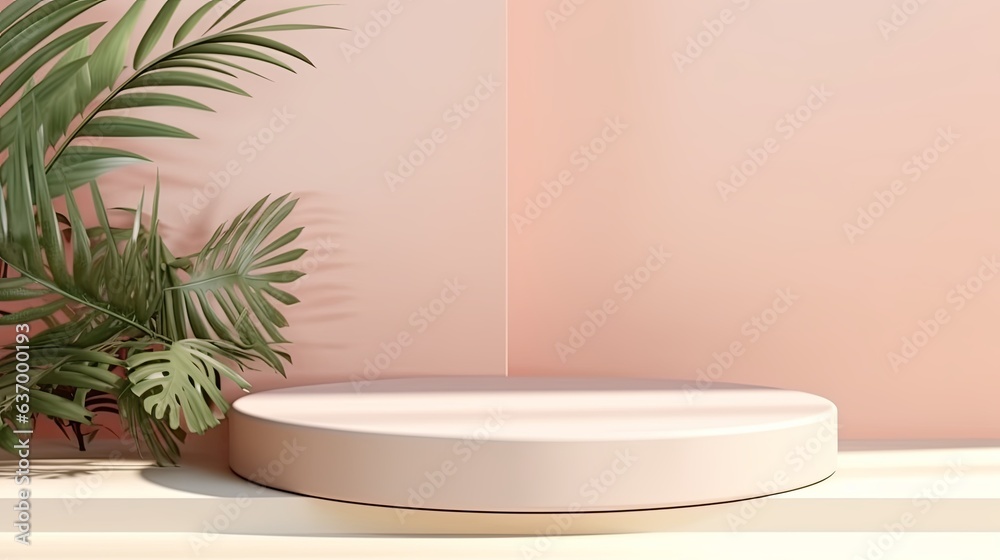 brown colour scheme tone product stand podium display showcase mockup template exhibition advertising backdrop with empty space for your creation ideas background,ai generate brown colour scheme tone product stand podium display showcase mockup template exhibition advertising backdrop with empty space for your creation ideas background,ai generate