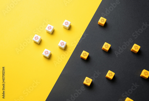 Slika na platnu Achieved goals and the unknown ahead