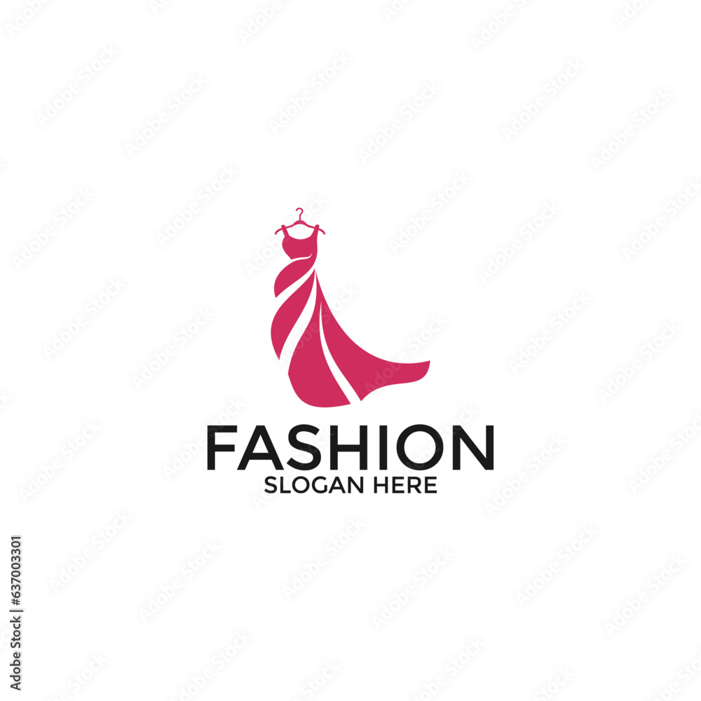 Fashion logo design, Fashion shop logo icon vector template Fashion logo design, Fashion shop logo icon vector template