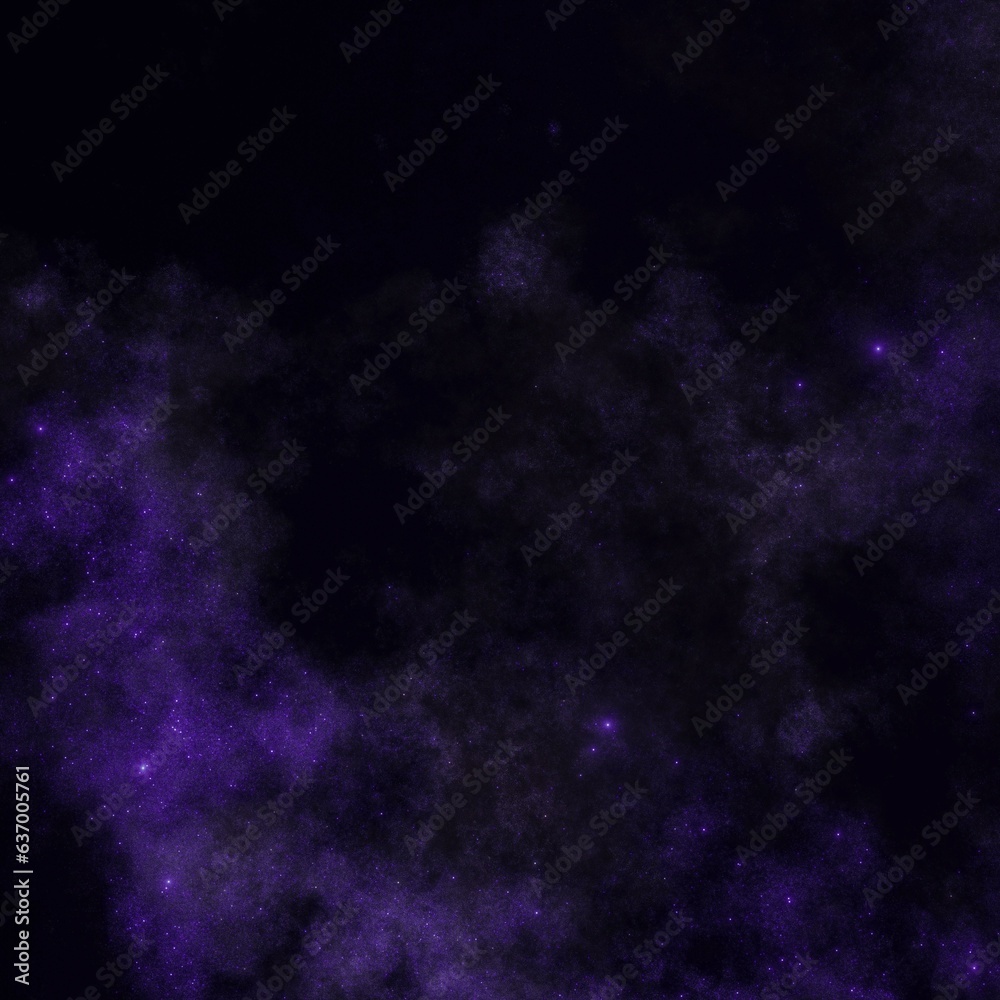 Fototapeta premium Purple space stars