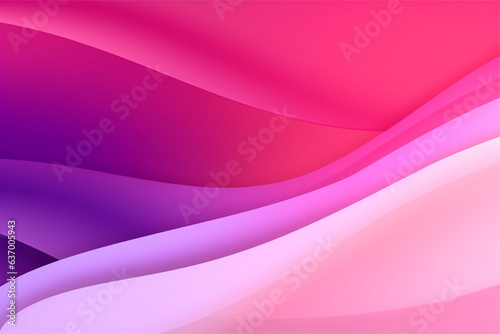 Abstract background with pink and purple curved lines