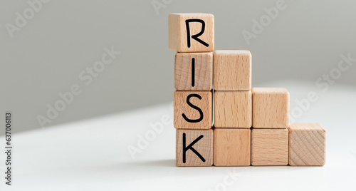 The man takes the RISK cube with his hand. Unjustified risk.