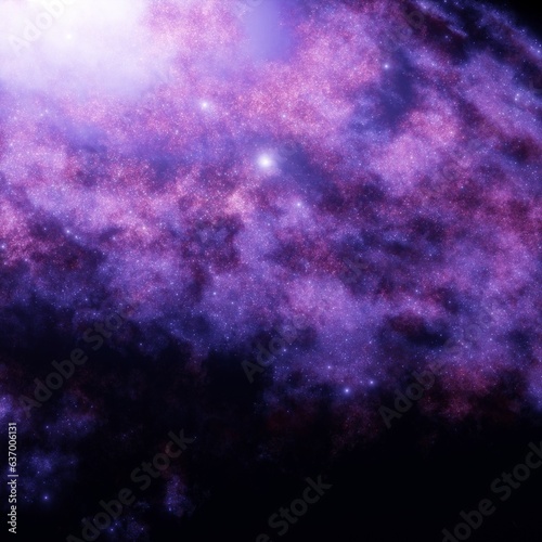 Colorful Galaxy Backdrop. Starry ight, infinite universe, milky way.