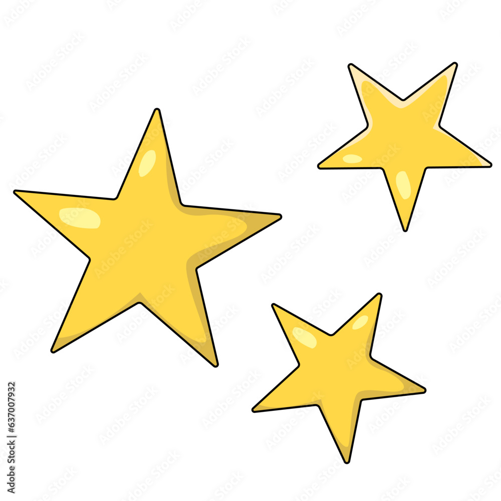 star , element , cute , cartoon star , element , cute , cartoon