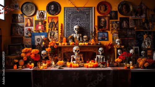 Traditional Altar Decor: Celebrating Dia de los Muertos in Mexico