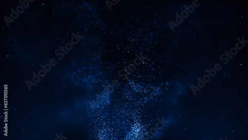 Particles abstract blue event game trailer titles cinematic openers digital technology concert background